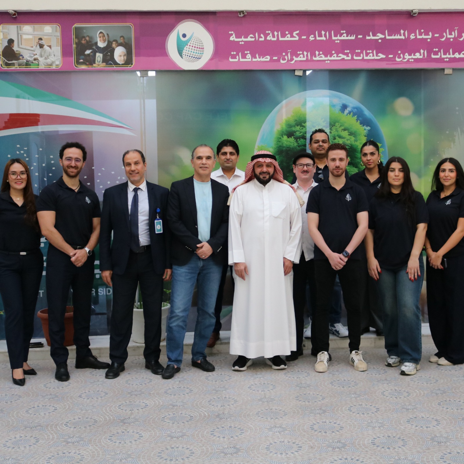 جمعية التميز الانساني تستقبل وفد من الفورسيزون في إطار تعزيز الشراكات المجتمعية